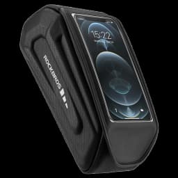 ROCKBROS Local Shipping Bicycle Bag 1.7L Waterproof Phone Bag Front Frame Touch Screen Cycling Bag Case Holder Hard Shell Bike Bag Accessories