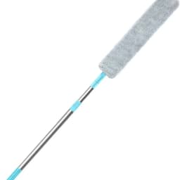 Retractable Gap Dust Cleaner Under Appliance Microfiber Duster Dust Brush with Extension Pole Cleaning Duster for Bed High Ceilings Furniture Bottom Household Gap Duster Gray