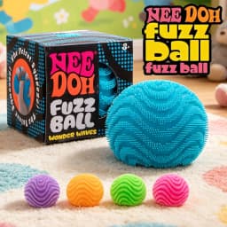 NeeDoh Fuzz Ball Series Desktop Ornament Stress shyToys Suitable For People Under Pressure Fun Soft Stress Ball festival gifts