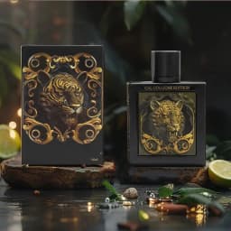 Ayhaan Tiger Cal Cologne Extrait De Parfum 100ML Unisex Oud Leather Rose Milk Scent Strong Projection