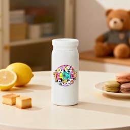 21 PCS UV DTF Transfer Stickers Cup, Teacher Love Inspiration Teacher Best Baker Ever Just A Teacher Goose Teach