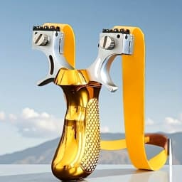 Professional Slingshot Set, Adult Slingshot, Heavy Duty High Speed Wrist Slingshot, Replacement Rubber Band
