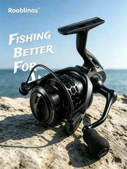 ROOBLINOS GTA3 Spinning Reel 1000-7000 Series Metal Universal Reel for Freshwater Sea Fishing Reel