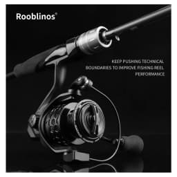ROOBLINOS GTA3 Spinning Reel 1000-7000 Series Metal Universal Reel for Freshwater Sea Fishing Reel
