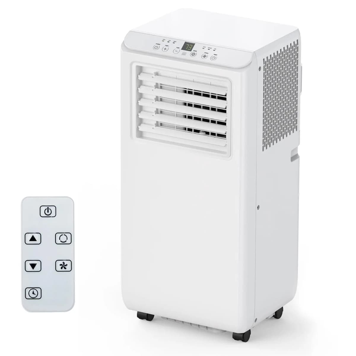 10000 BTU Portable Air Conditioner 3-in-1 Cool Dehumidifier Fan Portable AC Unit with Remote Control Quiet Mobile Air Cooler for Bedroom Dorm Office Home Up to 450 Sq Ft