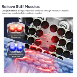 24-Heads 9 Modes Body Massage Gun High Frequency Vibration Fascia Gun Back Waist Thigh Massager Neck Shoulder Massager Muscle masajeador