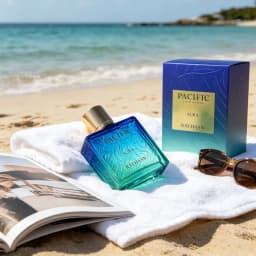 Rayhaan Pacific Aura Eau de Cologne for Men, 3.4 oz 100 ml. A marine, aquatic, woody fragrance, perfect for a refreshing summery and sporty look. Long-lasting scent for 8-12 hours.