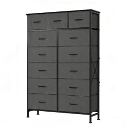 MCQ 13 Fabric Drawers Cabinet For Living Room Large Capacity Dressers Tables Nightstand Display Storage Cabinet For Furniture