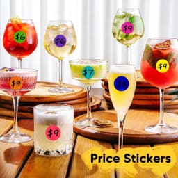 1400 PCS Color Coding Dot Stickers Round Labels Polka Dot Price Stickers for Classroom Office Kids Supplies Decor Organizing Papers