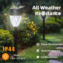 12Pcs Solar-Powered Outdoor New Style Stick Lights, Lawn Lights, Warm Light/White Light Led Lighting, Garden Lights, Path Lights, Suitable for Sidewalks, Patios, Yards, Villa Gardens, and Ground-Inserted Lights
