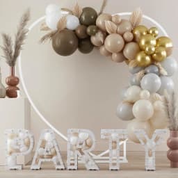 Heart Shape Metal Balloon Arch Frame Wedding Party Decoration Flower Background Stand Backdrop Frame