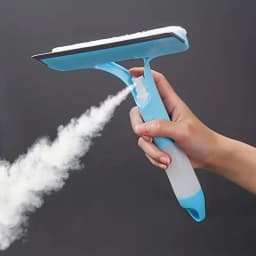 3-in-1 Multifunctional Mirror Wiper Squeegee Built with Spray Nozzle, Portable Household Cleaning Supplies, Effective for Window Cleaning, Kitchen Grease Removal, Bathroom Limescale Cleansing and Dorm Daily Cleaning