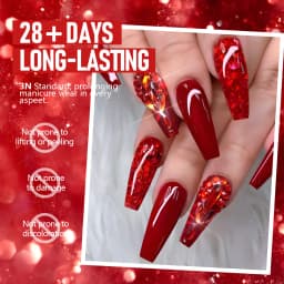 GAVY 6Pcs Luxury Holographic Glitter Sequins Gel Nail Polish Set Premium Salon Grade Soak Off UV LED Nail Gel Sparkly Shimmer Long Lasting Semi Permanent Manicure Varnish Gift Kit For Wedding Party Festival Nail Art & Women Holiday Present