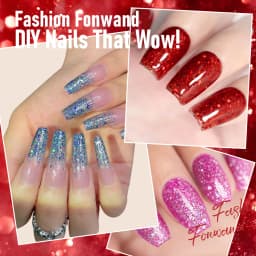 GAVY 6Pcs Luxury Holographic Glitter Sequins Gel Nail Polish Set Premium Salon Grade Soak Off UV LED Nail Gel Sparkly Shimmer Long Lasting Semi Permanent Manicure Varnish Gift Kit For Wedding Party Festival Nail Art & Women Holiday Present
