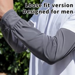 Men's Loose Cooling Arm Sleeves / Breathable, Quick-Dry, Lightweight Comfortable / Outdoor Gear, All-Day Wear, Equipment / Loose Sleeve / Polyester Spandex / Riding, Driving, Fishing, Outdoor Sports