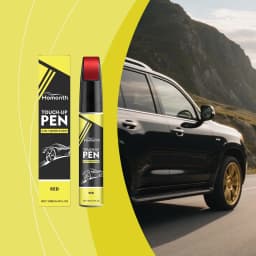 Car Shallow Mark Care Pen (red) for Daily Car Paint Repair, Refurbishment, Gloss Maintenance, and Convenient Care Pen