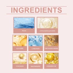 75g Collagen Night Wrapping Mask Firming Hydrating Nourishing Brightening Smoothing Elasticity Niacinamide Ceramide NP Overnight Skin Care