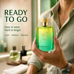 Armaf Hawas Verde for Him Eau de Parfum 100ml Fresh Citrus Green Apple Rosemary Patchouli Amber Men’s Fragrance Single Bottle