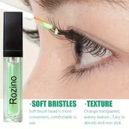 Premium Eyelash Serum: Nourishes Lash Roots, Strengthens Sparse Lashes. Portable Small Bottle with A Fine, Easy-to-apply Brush.Safe, Multi-purpose Formula - Also Great for Brows. Fast-absorbing, Non-greasy. Daily Use for Healthy, Gorgeous Lashes.