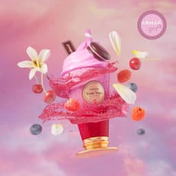Cute Dessert Themed Perfume Combo Pack, Armaf Yum Yum & Island Bliss Long Lasting Sweet Fruity Tropical Scent EDP Gift Set, Ideal Birthday Holiday Present for Ladies