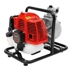 2-Stroke Gasoline Engine Pump,1.25KW High Power & 35.66GPM for Irrigation/Drainage,Fuel-Efficient 98.4ft Lift, Portable Design