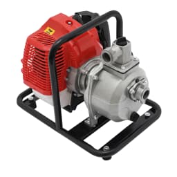 2-Stroke Gasoline Engine Pump,1.25KW High Power & 35.66GPM for Irrigation/Drainage,Fuel-Efficient 98.4ft Lift, Portable Design