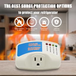 4 pcs Surge Protector for Home Appliance Outlet Surge Protector for Refrigerator Voltage Protector for TV Air-Conditioning US