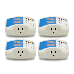 4 pcs Surge Protector for Home Appliance Outlet Surge Protector for Refrigerator Voltage Protector for TV Air-Conditioning US