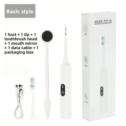 Electric Tooth Cleaner Household Electric Toothbrush Set Dental Washer Oral Calculus Removal Tooth Beauty Instrument
