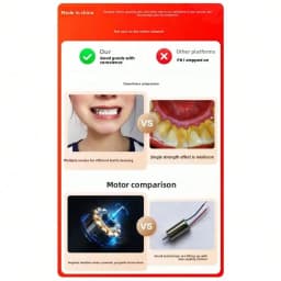 Electric Tooth Cleaner Household Electric Toothbrush Set Dental Washer Oral Calculus Removal Tooth Beauty Instrument