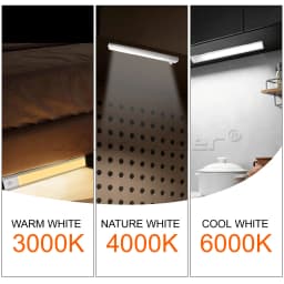 2/4/8/10X Dimmable Cabinet Light USB Rechargeable Motion Sensor Led Three Colors Lamp For Kitchen Wardrobe Indoor Lighting 20/30cm