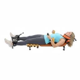 Electric Stretching Bench, Adjustable Back Stretching Machine with Remote Control & 8 Gears Length for Neck Back Relief