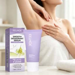 50ML Underarm Deodorant Cream Moisturizing Smoothing Skin Refreshing Improve Skin Texture Non-sticky Glowing Body Antiperspirant Balm for All Skin Types