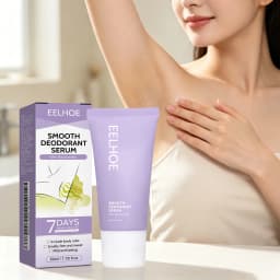 50ML Underarm Deodorant Cream Moisturizing Smoothing Skin Refreshing Improve Skin Texture Non-sticky Glowing Body Antiperspirant Balm for All Skin Types
