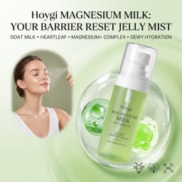 Hoygi Magnesium Milk Jelly Toner Mist Face Barrier Reset Redness Relief Cooling Smooth Skin Gentle Hydrating Moisturizing Facial Spray