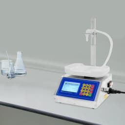 Liquid Filling Machine with Diaphragm Pump, 3.2L/min Filler 8g-3kg, LCD Display for Liquids Beverages Sauces