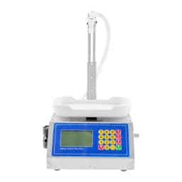 Liquid Filling Machine with Diaphragm Pump, 3.2L/min Filler 8g-3kg, LCD Display for Liquids Beverages Sauces