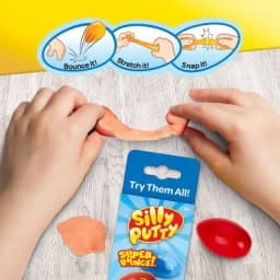 Party Favors Silly Putty Variety Pack 4 Count for Parties and Goodie Bags