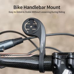 Bikevee Universal GPS Bicycle Computer Adapter Base Replacement Part Out-Front Mount Adapter Wireless Bike Computer Speedometer Odometer Stand Compatible Garmin Bryton Wahoo Magene Cyclami iGPSPORT