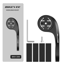 Bikevee Universal GPS Bicycle Computer Adapter Base Replacement Part Out-Front Mount Adapter Wireless Bike Computer Speedometer Odometer Stand Compatible Garmin Bryton Wahoo Magene Cyclami iGPSPORT