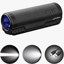 IMALENT BTL50 Digital Zoom Flashlight 3000LM 916M USB-C Rechargeable IP56 Waterproof EDC Torch for Camping Fishing Emergency