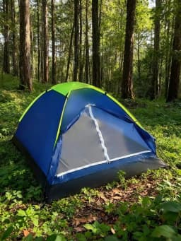 A large tent for 2-3 people, suitable for outdoor camping, travel, hiking, picnics, fishing, easy to set up, sun-proof, portable, and suitable for home use