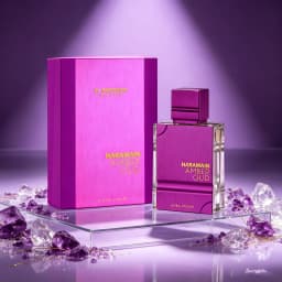 Al Haramain Amber Oud Ultra Violet Eau De Parfum Spray for Women – Elegant Floral Powdery, Violet, Jasmine & Warm Amber Oud Scent, Long-Lasting Luxury Arabian Fragrance, Perfect Gift, 2.0 Fl oz / 60 ml