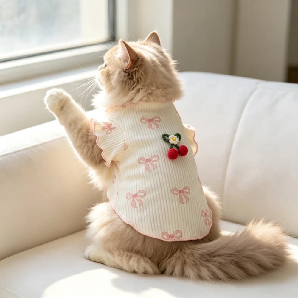 Breathable Lightweight Dog Tshirt Pet Vest Summer Wear Comfortable Elastic Soft for Small Dogs Cats Cute Design Pet Clothing Summer Outfit