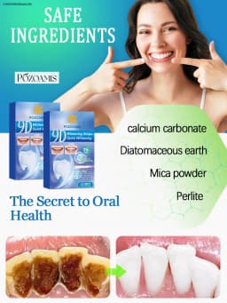 Convenient Peel-And-Apply Teeth Whitening Strips For An Improved Smile.
