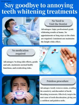 Convenient Peel-And-Apply Teeth Whitening Strips For An Improved Smile.
