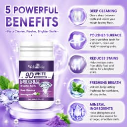 Powerful Whitening and Cleansing Effects, Fresh Breath, Polished Finish, Brightening Effect, Stain Remover for Coffee & Tea, Remineralizing Toothpaste, Ideal for Oral Health & Hygiene Gift for Women Men, Local Warehouse