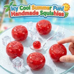 Handmade Watermelon Slushy Squishy Toy Realistic Fruit Simulation Soft Slow Rebound Stress Relief Squeeze Model for Adults