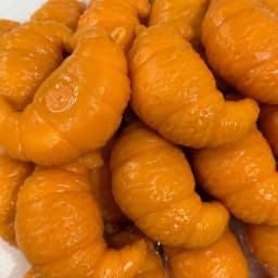 Handmade Crispy Croissant Squishy Toy Squeeze Toy Slow Rebound Stress Relief Soft Squeeze Anti-Anxiety Toy For Office Workers