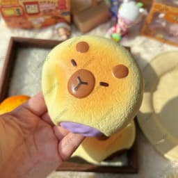 Capybara Bakery Slow Rising Squishy Capybara Toy Bread Pastry Cake Squeeze Stress Relief Soft Rebound Hand Relaxing Gift